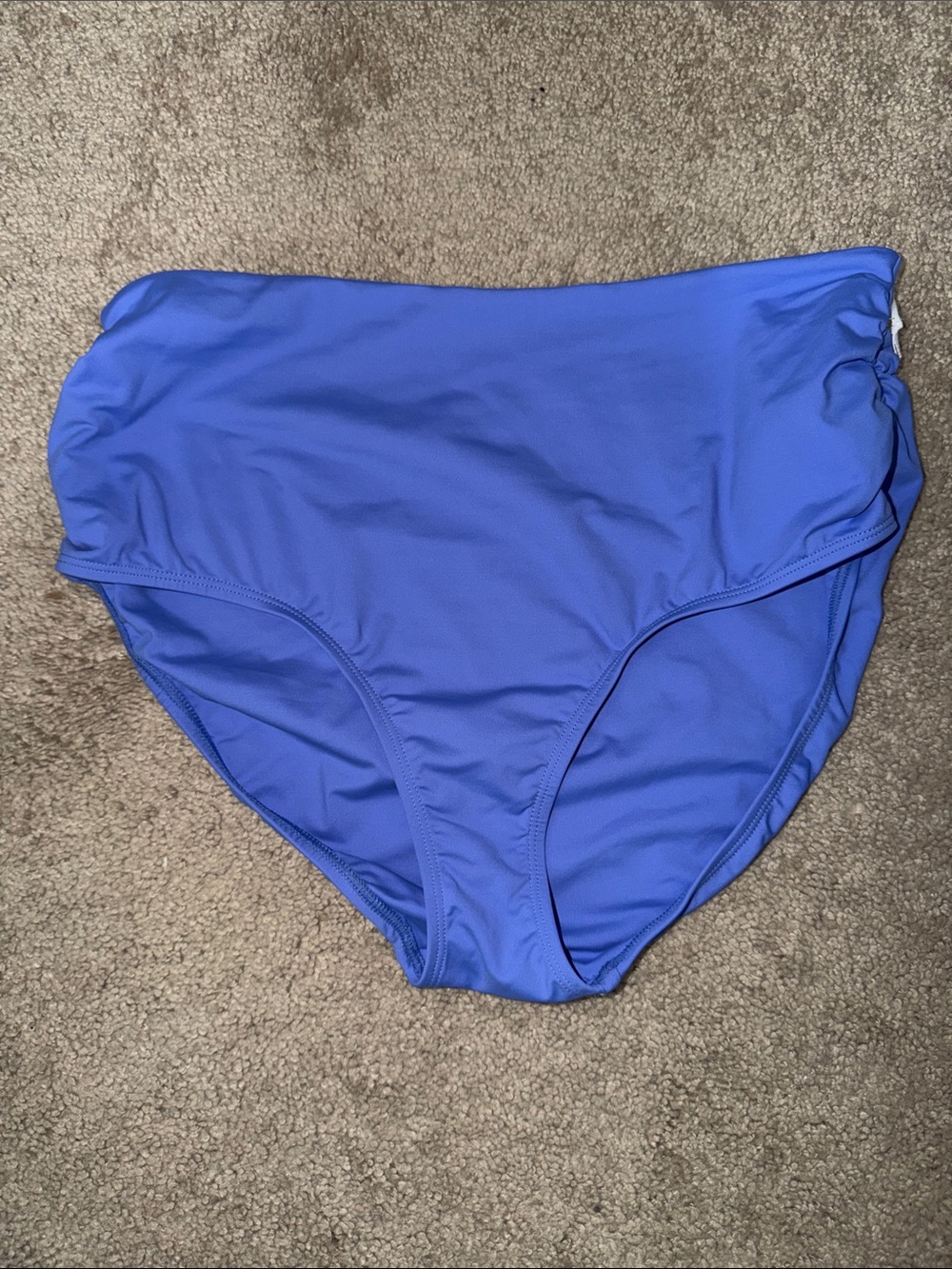 Nwt Anne Cole High-Waist Swim Bottoms in Periwinkle